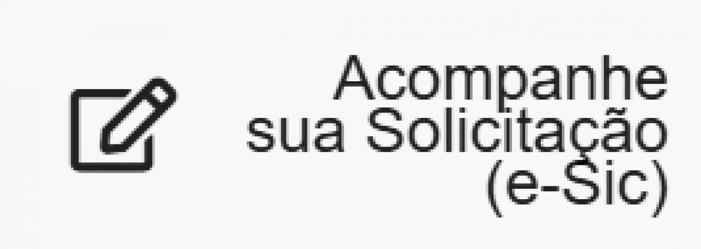 Acompanhe sua Solicitação (e-Sic)