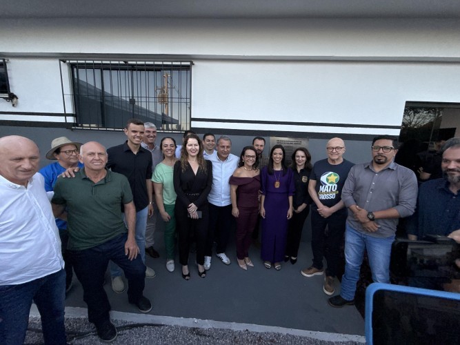 Câmara  de vereadores prestigia inauguração da Delegacia da Mulher e reafirma compromisso com a segurança em Sorriso